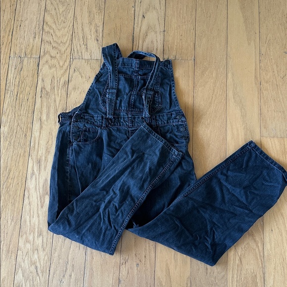 Free People - Ziggy black overalls size L - Picture 5 of 5